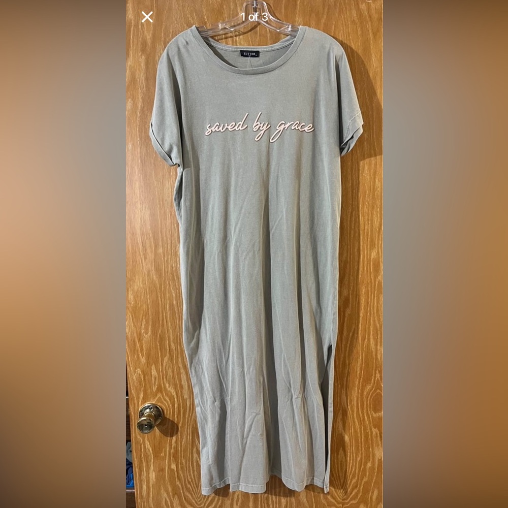 Saved by Grace T shirt dress